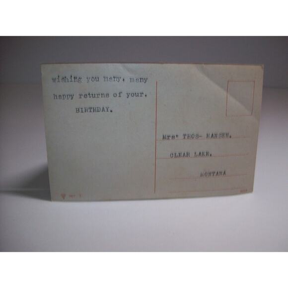 Saint Patrick's Day Postcard Women With Money Bag Original Unusual Gel Photo - Picture 5 of 5